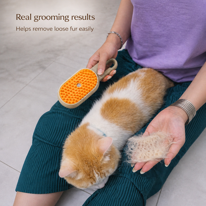 BEON™ 4-in-1 Steam Pet Grooming Brush