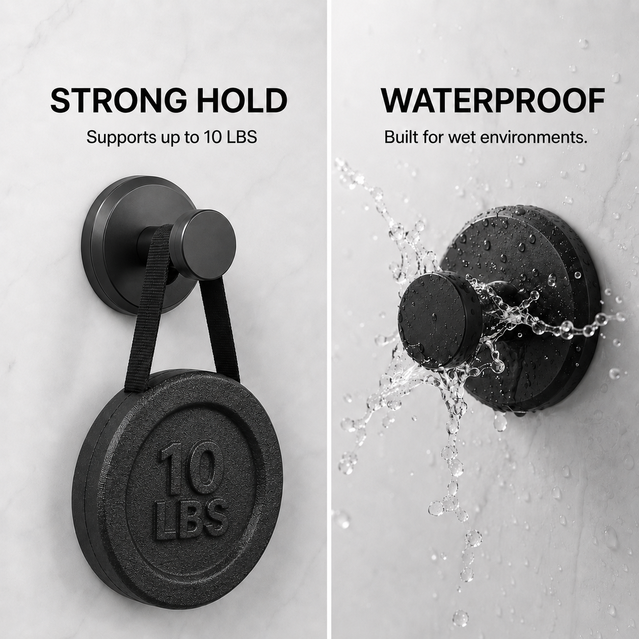 BEON™ No-Drill Suction Hooks