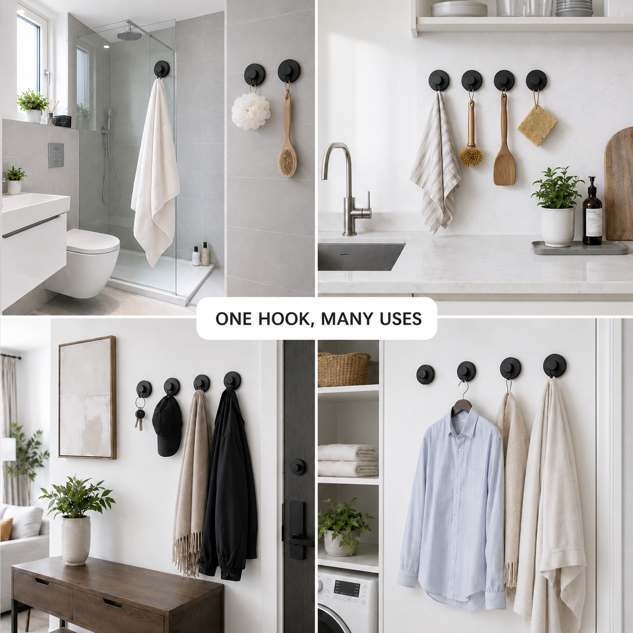 BEON™ No-Drill Suction Hooks